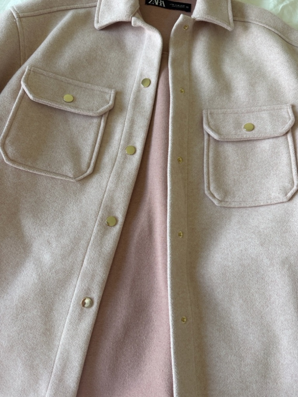 Zara Light Pink Jacket XS